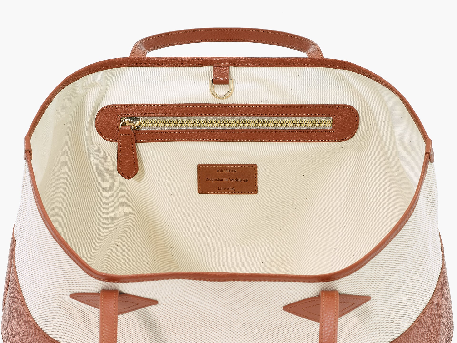 Esterel tote bag Cognac